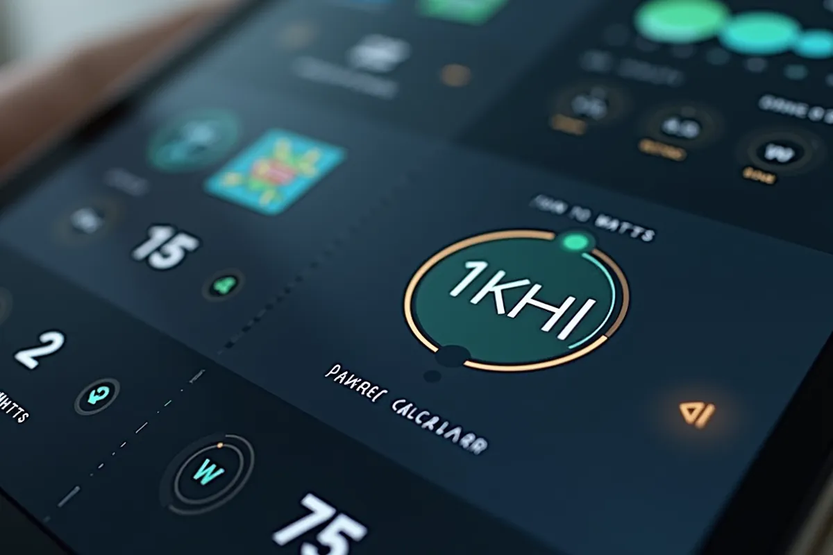 1 kWh ile to wat? – Przeliczenie i kalkulator energii